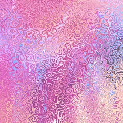 Abstract beautiful multicolored digital art marble background in pink blue