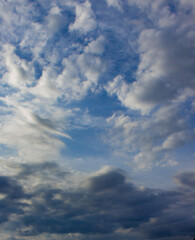 Fototapeta na wymiar blue sky with clouds
