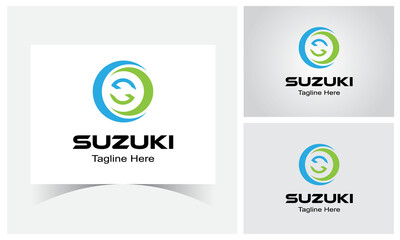 S Letter Logo Design Template. Monogram Logo Design.