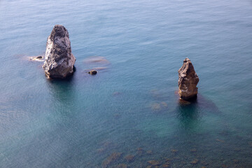 rich sea and rocks Spain