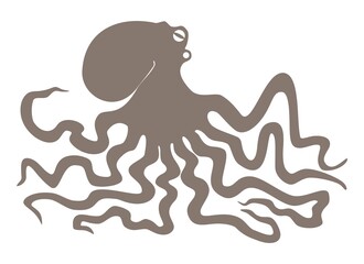 octopus silhouette