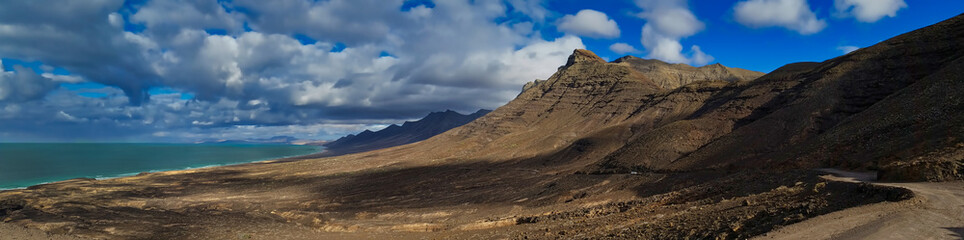 Aussicht auf den Strand von Cofete
