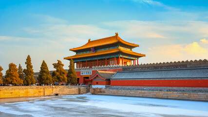 Shenwumen (Gate of Divine Prowess) zt the Forbidden City in Beijing, China