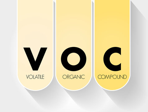 VOC - Volatile Organic Compound Acronym, Concept Background