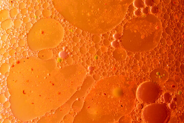 Pollution fluids. Series of photographs of particles, bubbles and fluids. Abstract backgrounds....
