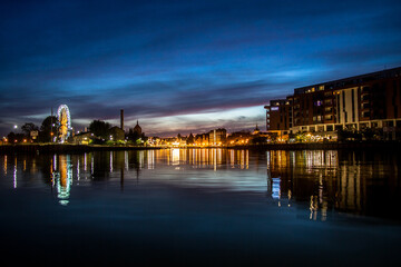 zdjęcie starego miasta w Gdańsku nocą © Mikoaj