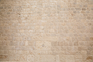 Vintage white brick wall texture.
