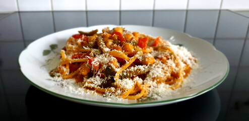 pasta mit kicherebsen