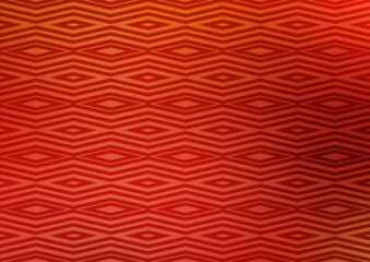 Light Orange vector backdrop with lines, cubes.