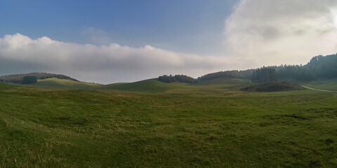 Pastures on the mountains of Asiago
