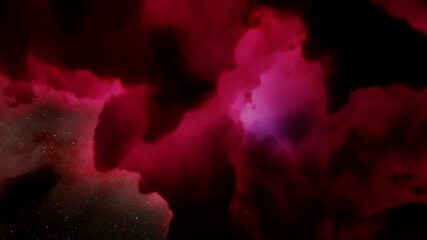 Deep space beauty, nebula and stars in deep space, glowing mysterious universe 3D Render