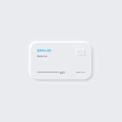 Neuromorphic Virtual Credit Card Elements Design