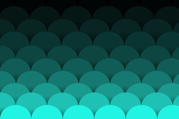 Abstract fish scale texture background - computer generated image.