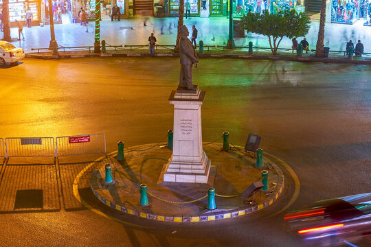 The Monument To Talaat Harb In Cairo, Egypt