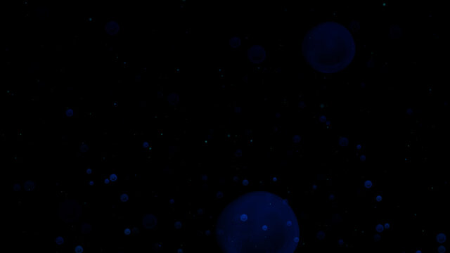 Bubbles Flowing Overlay