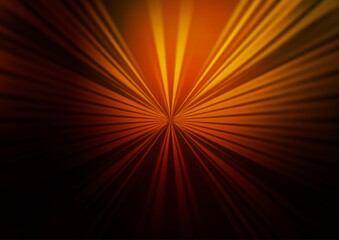 Obraz premium Dark Yellow, Orange vector texture with colored lines.