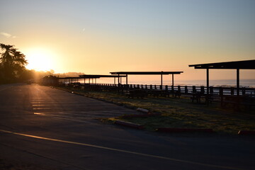 sunrise on the beach
