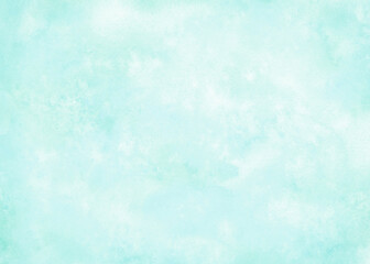 Watercolor abstract ligt blue background with paper texture.