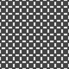 Abstract Cross Pattern Dots Logo generative computational art illustration