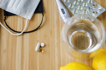 Boost immune system during covid virus or flu. Stay healthy. Vitamin D, vitamin C and zinc