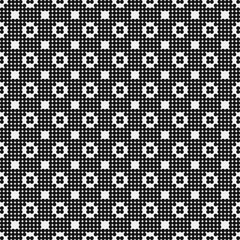 Abstract Cross Pattern Dots Logo generative computational art illustration