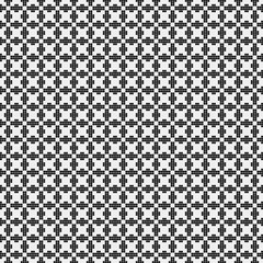 Abstract Cross Pattern Dots Logo generative computational art illustration