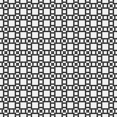 Fototapeta premium Abstract Cross Pattern Dots Logo generative computational art illustration