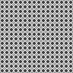 Abstract Cross Pattern Dots Logo generative computational art illustration