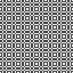 Abstract Cross Pattern Dots Logo generative computational art illustration