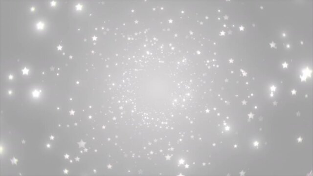 Shiny Glitter Stars Loopable Background