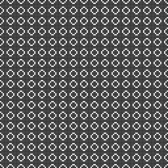 Abstract Cross Pattern Dots Logo generative computational art illustration