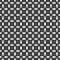 Abstract Cross Pattern Dots Logo generative computational art illustration