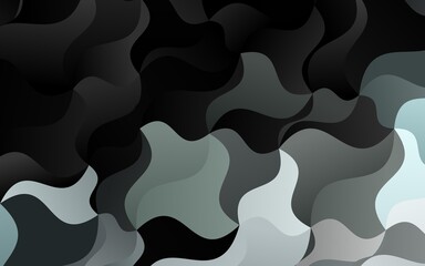 Light BLUE vector template with bubble shapes.