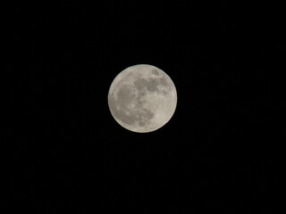 full moon on a supermoon