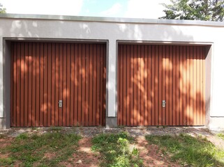 modern and decorative garage door