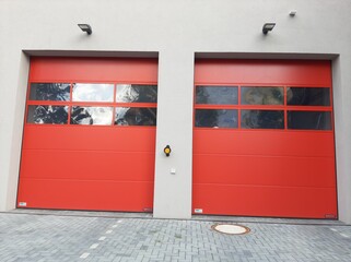 modern and decorative garage door