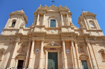 Noto – Facciata della cattedrale