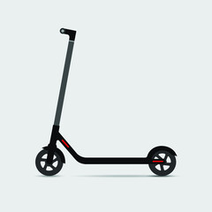Electric scooter icon, vector illustrator 