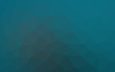 Light BLUE vector polygonal background.