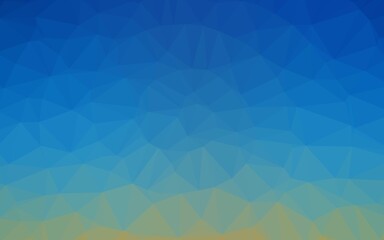 Light Blue, Green vector abstract mosaic backdrop.