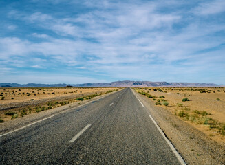 road in the desert