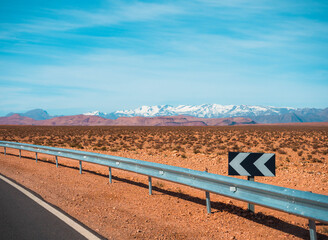 road in the desert