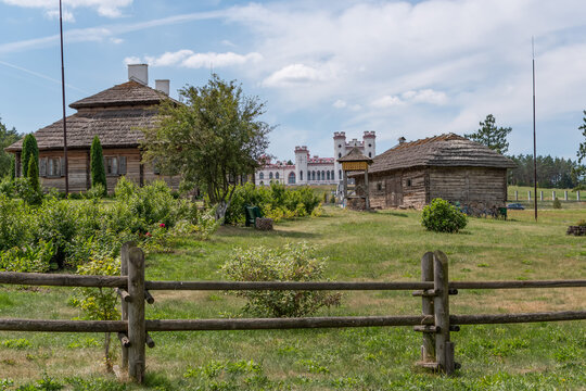 Tadeusz Kosciuszko Manor in Kosava, Kossovo. Historical place in Belarus.