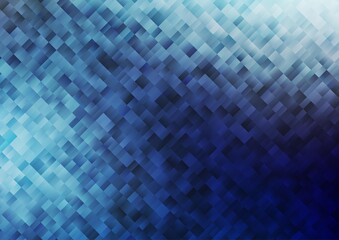 Light BLUE vector texture in rectangular style.