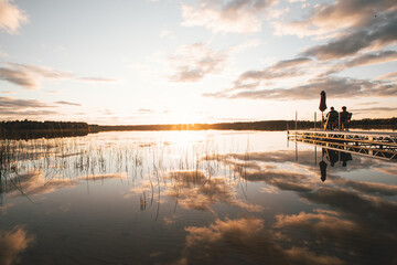 Lake Life, Lake Sunset, Minnesota Lake