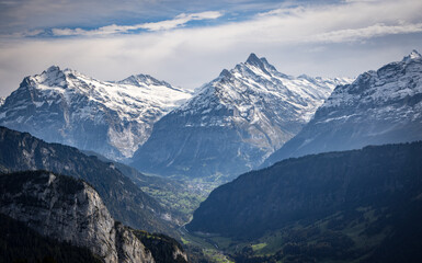 The wonderful mountains of the Swiss Alps - travel photography