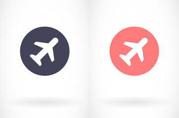 airplane vector icon. lorem ipsum Flat Design JPG