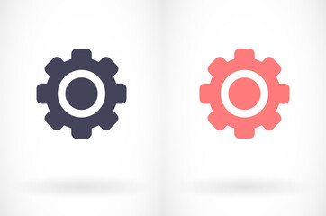 SETTINGS icon vector 10 eps design. lorem ipsum Flat Design JPG