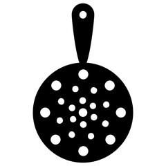 
Kitchen equipment to grill food showing grilling tool 
