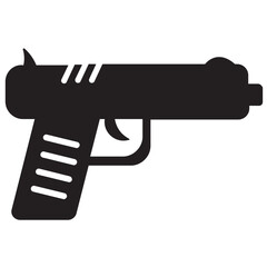 Icon of a handgun depicting walther